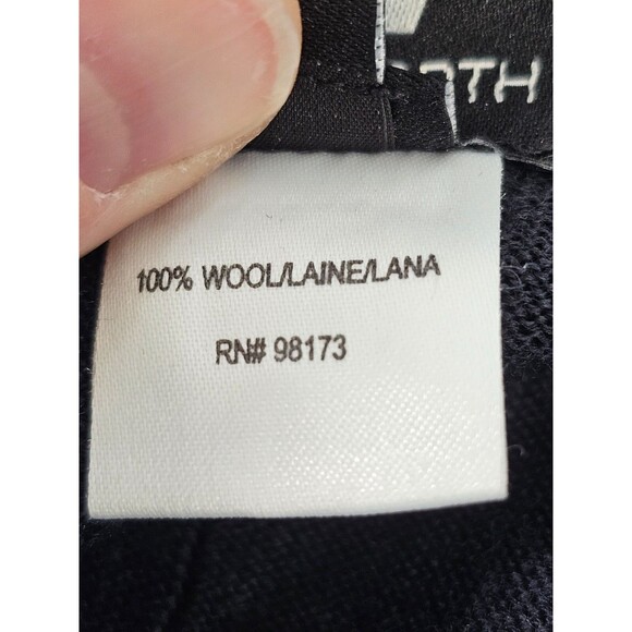 W BY WORTH Women's S Black 100% Wool Long Tunic Cardigan‎ Duster Sweater EUC - Picture 6 of 7